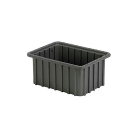 Lewisbins LEWISBins Divider Box  DC1050 10-13 x 8-5 x 5, Gray, PK16 DC1050  Grey